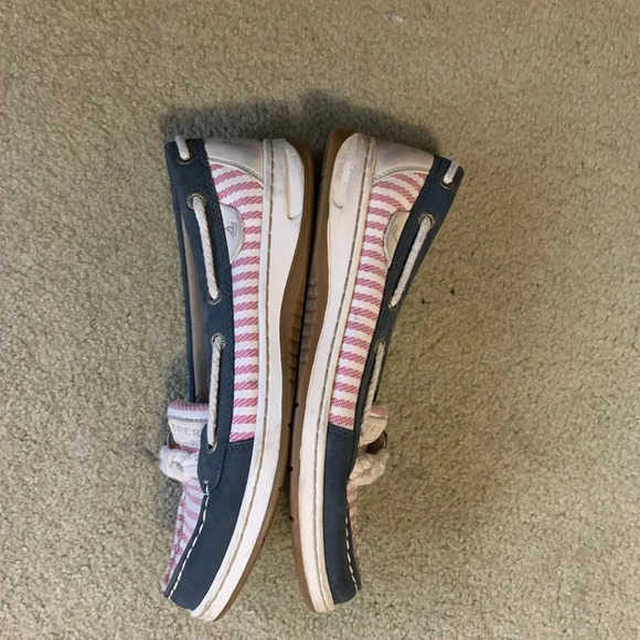 Sperry Top Sider, Women’s 7, red white & blue - Picture 6 of 6